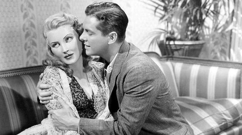betty field with robert cummings in flesh and fantasy 19431